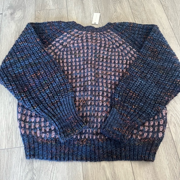 Anthropologie Moth Hillwalk Italian Wool Sweater - Picture 3 of 5